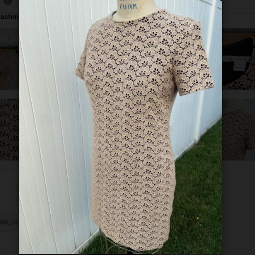 Diane Von Furstenberg Lace Dress, Size 4 - Picture 4 of 10